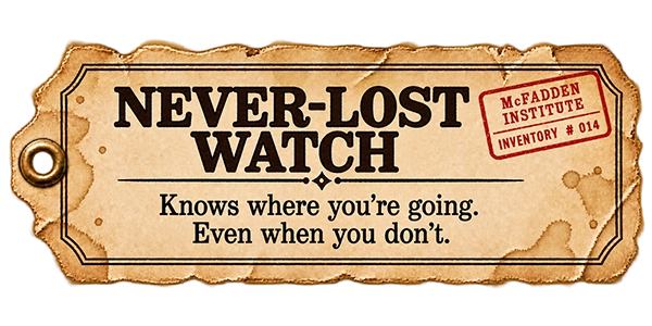Never-Lost Watch description